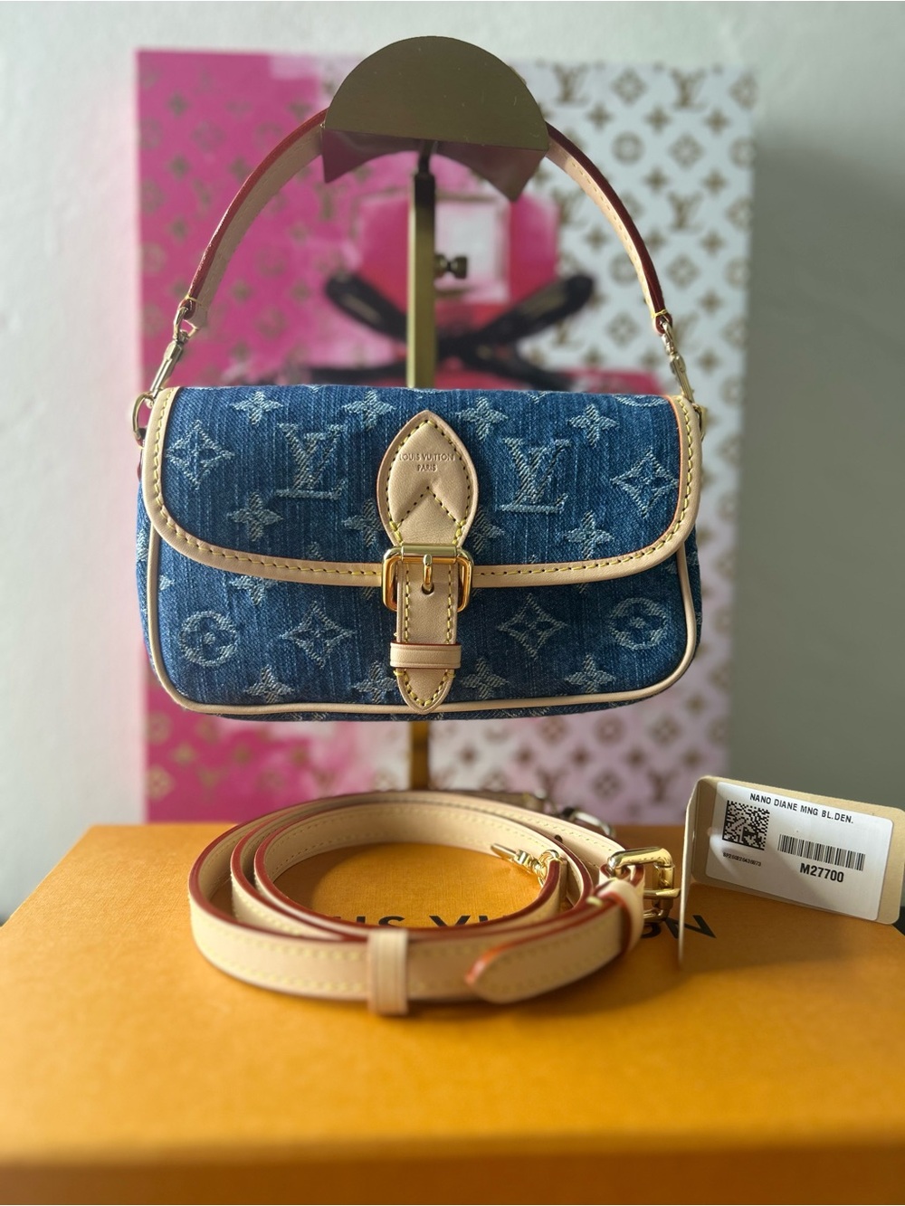 Louis Vuitton NWT Denim Nano Diane M27700 - Picture 2 of 15